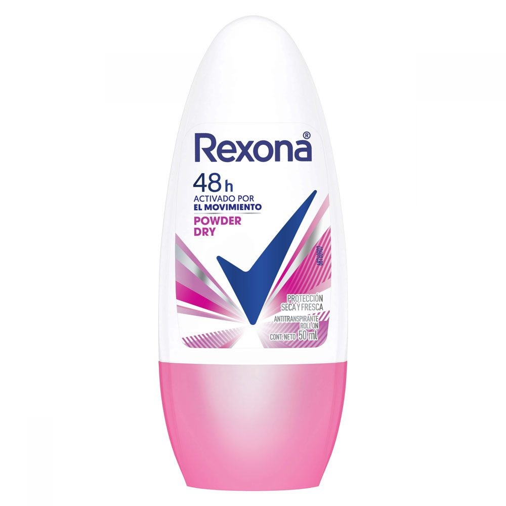 Rexona Powder Dry rosa roll on