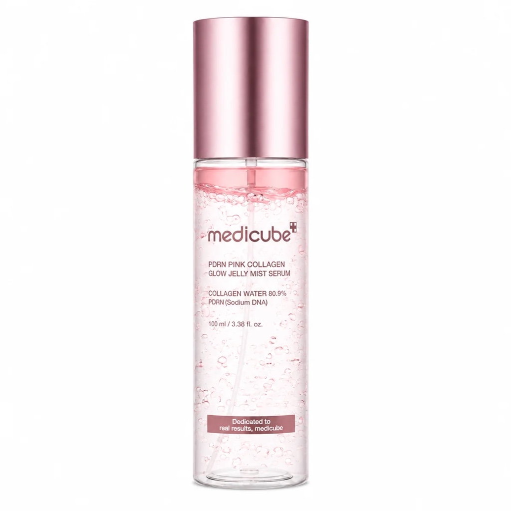 MEDICUBE PDRN Pink Collagen Glow Jelly Mist Serum