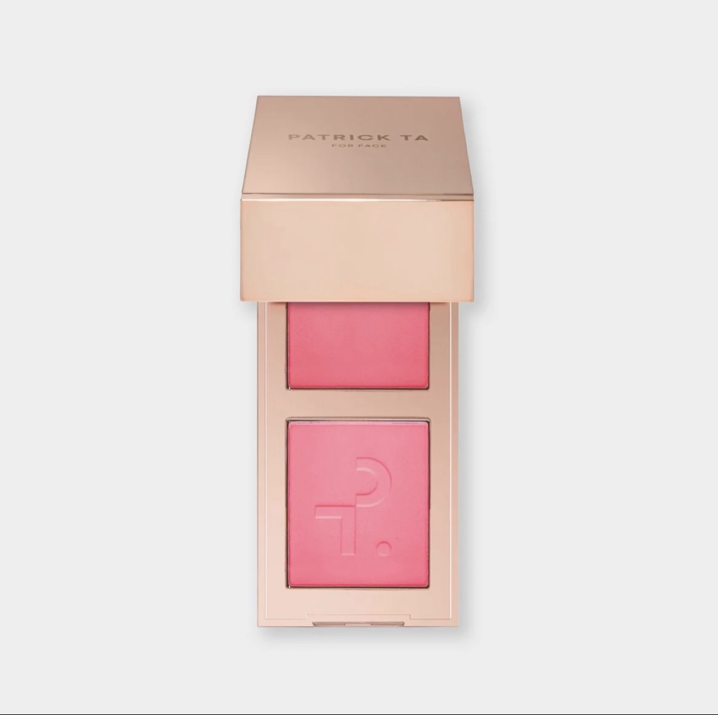 Patrick Ta Mini Major Headlines Double-Take Crème & Powder Blush Duo - She’s  that girl