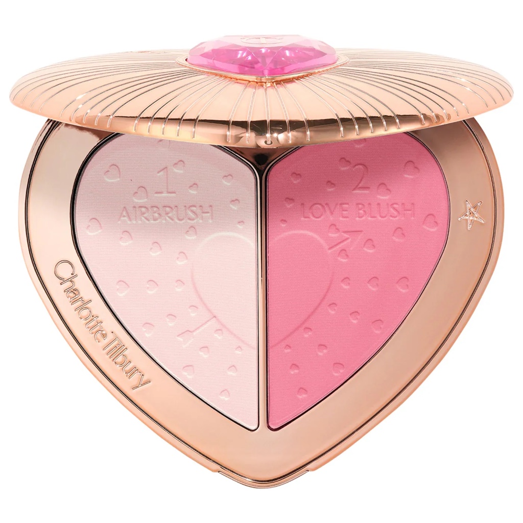 Charlotte Tilbury rubor doble corazón