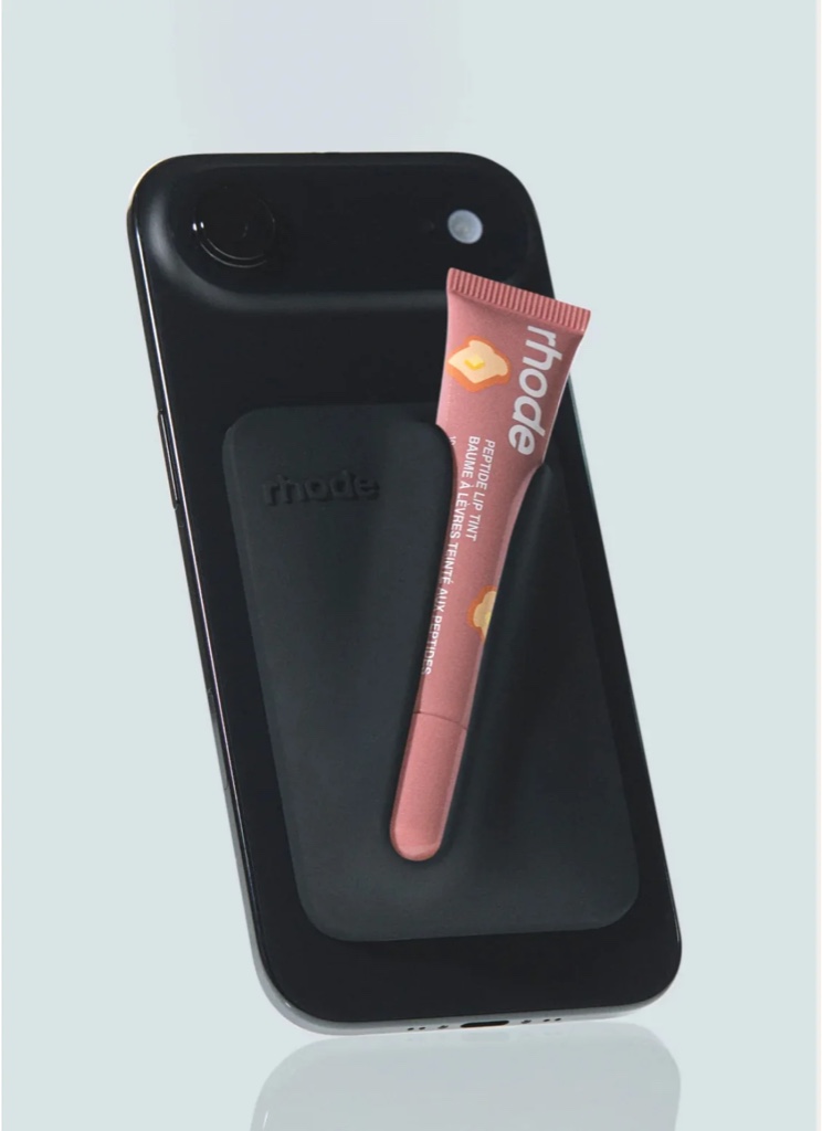 Rhode Snap On Lip Case Negro