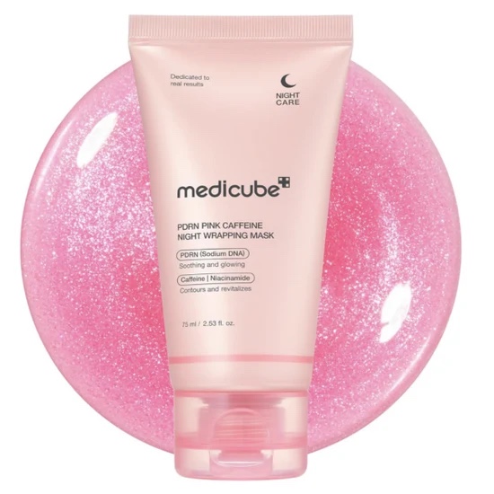 Medicube Pink Caffeine Night Wrapping Mask