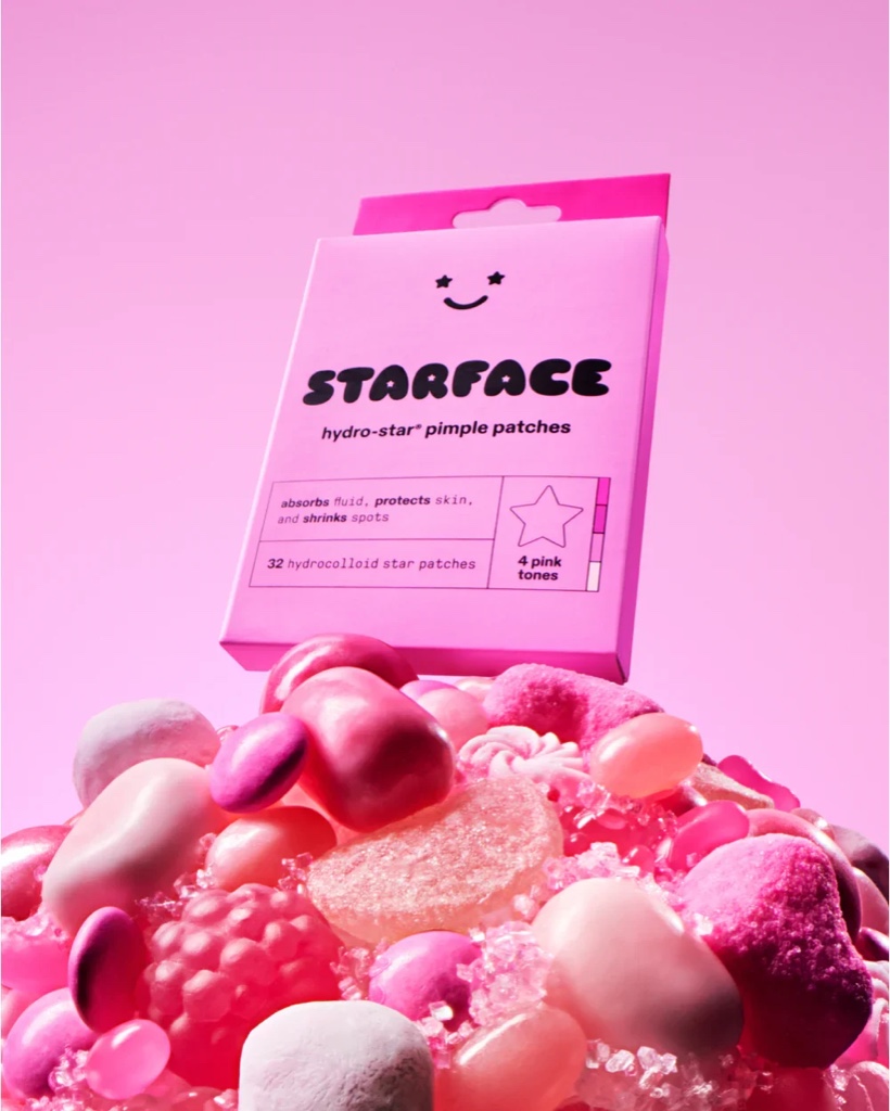 Starface parches Rosa