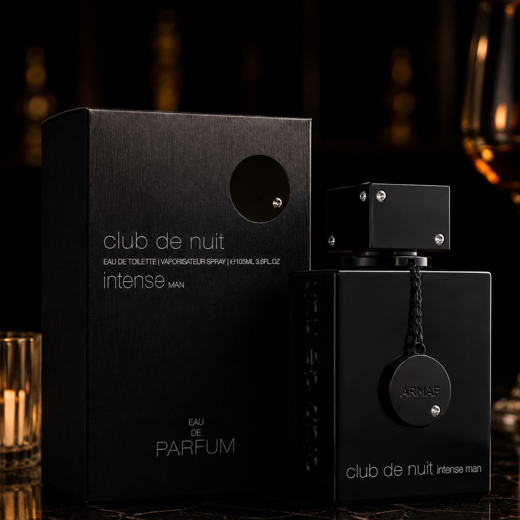 INTENSE MAN NEGRO - CLUB DE NUIT