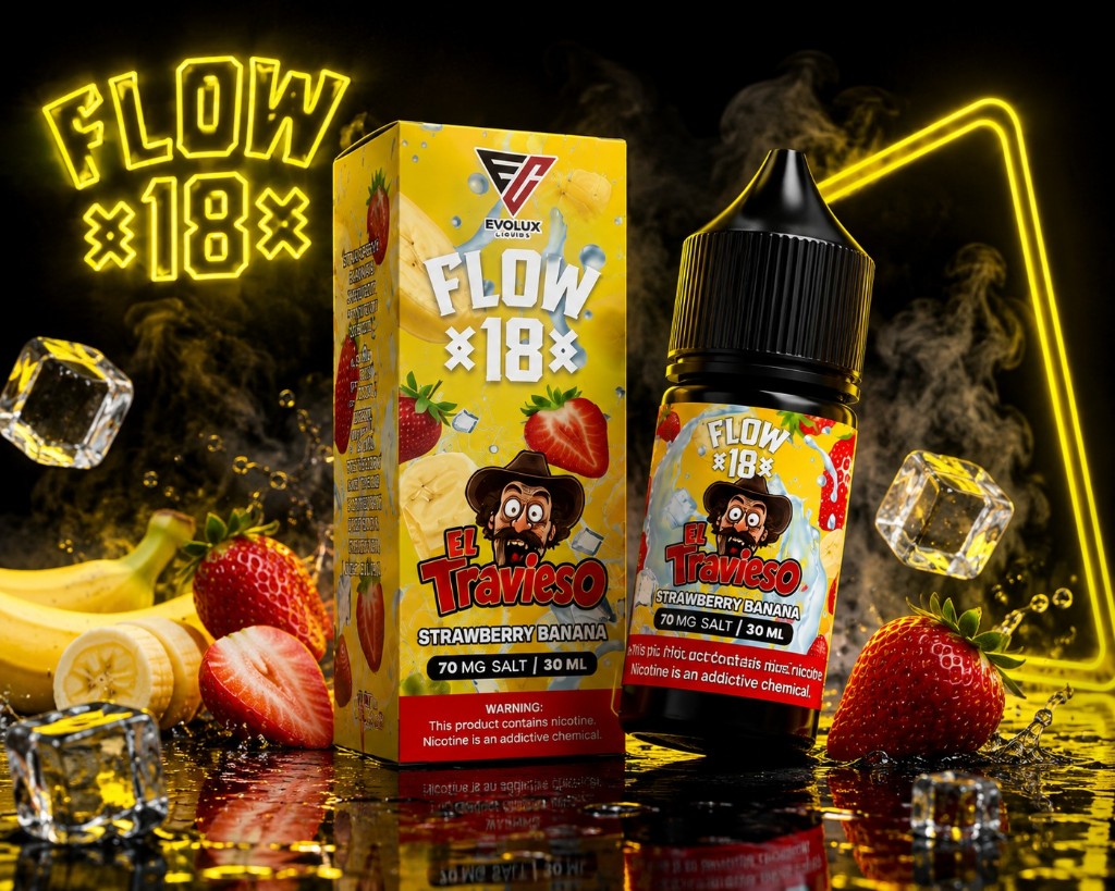 El travieso Stawberry banana Flow 18