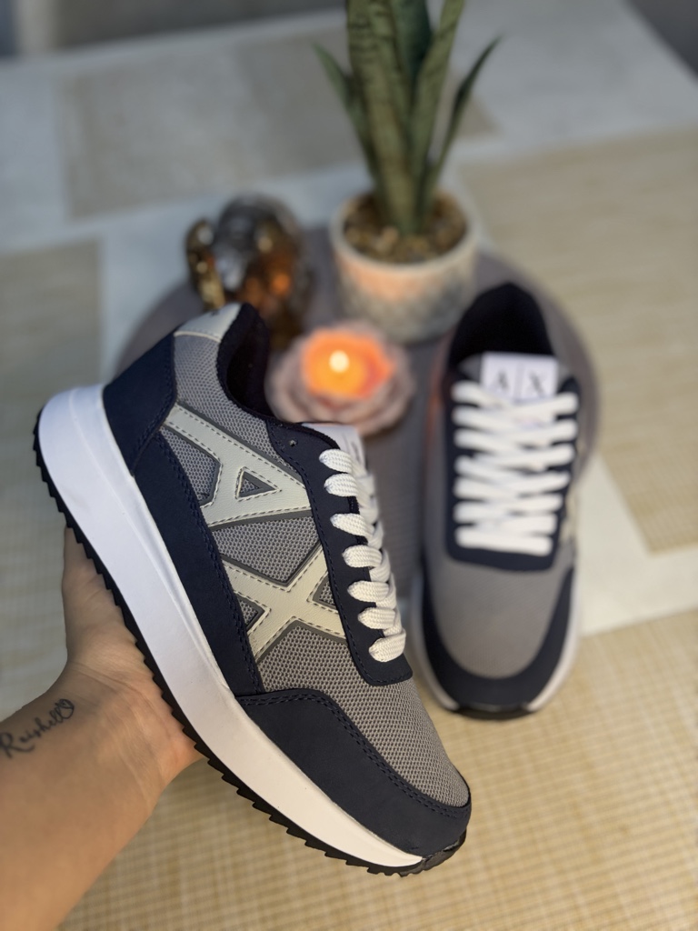 AX azul x gris