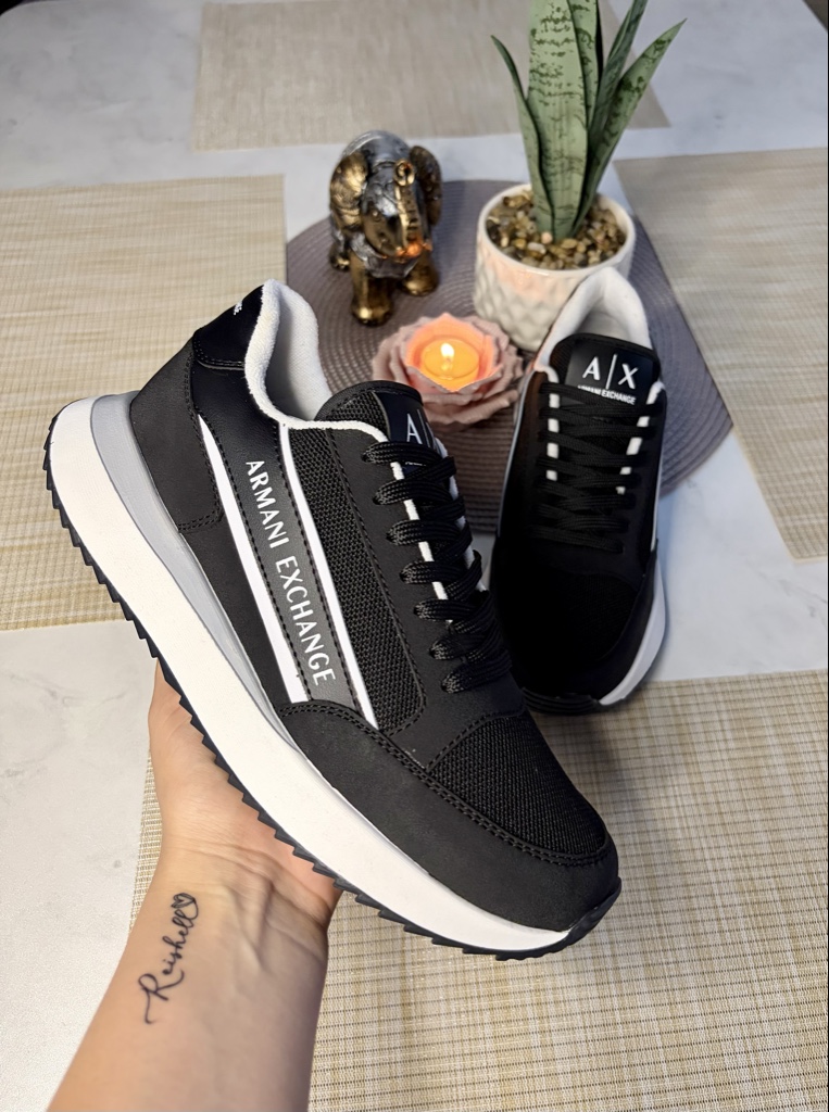 Armani Exchange negro x blanco