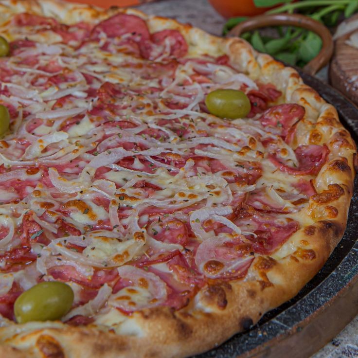 Pizza de calabresa