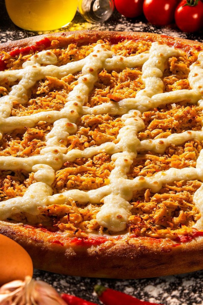 2 Pizza de frango com catupiry