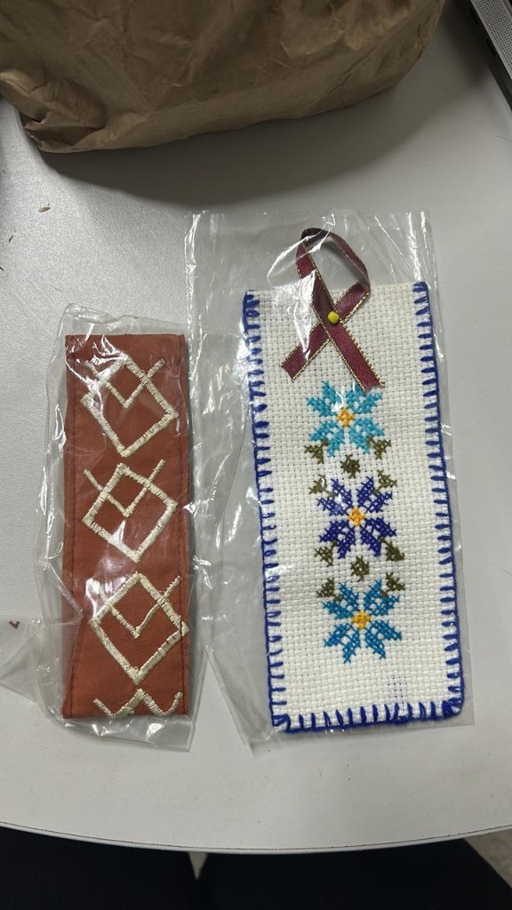 Separador bordado