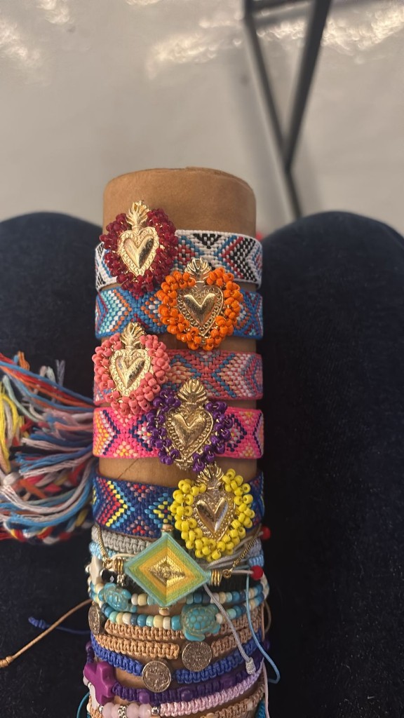 Pulsera de tela milagro