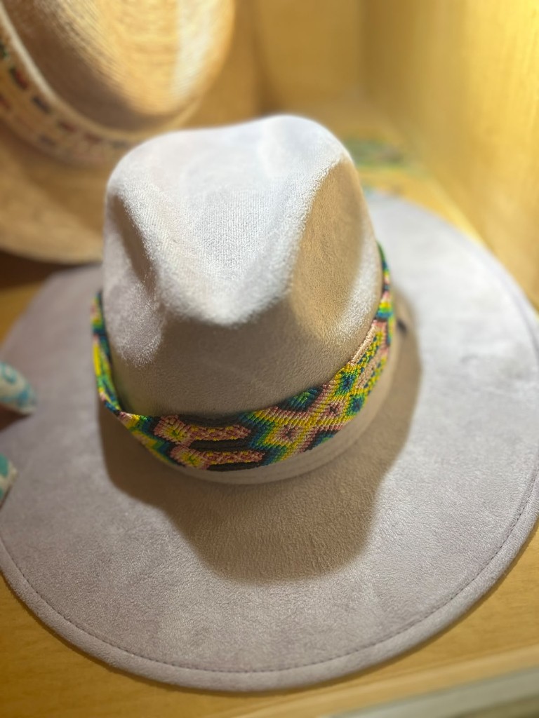 Sombrero de gamuza