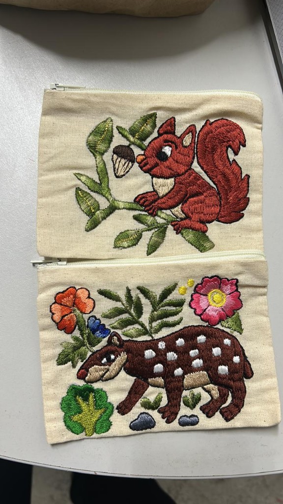 Carteras medianas de animales San Juan de dios