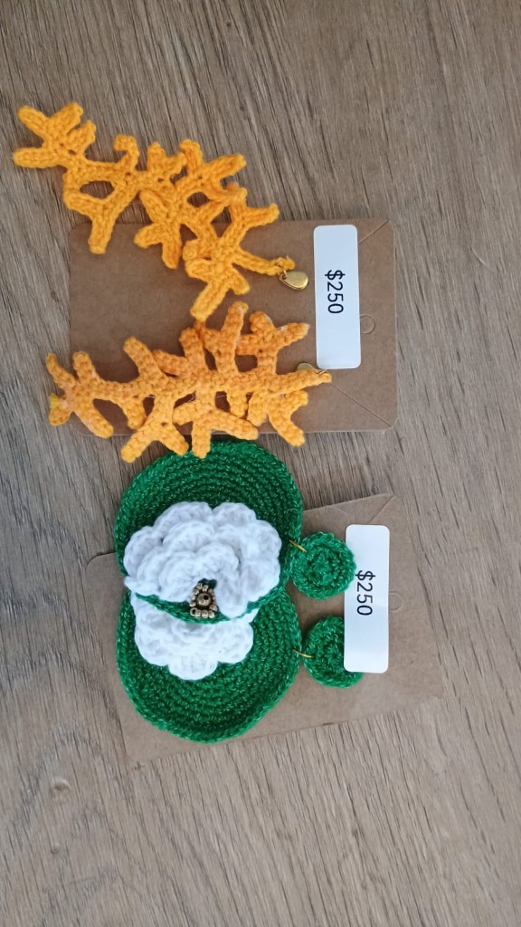 Aretes ninfa de mar