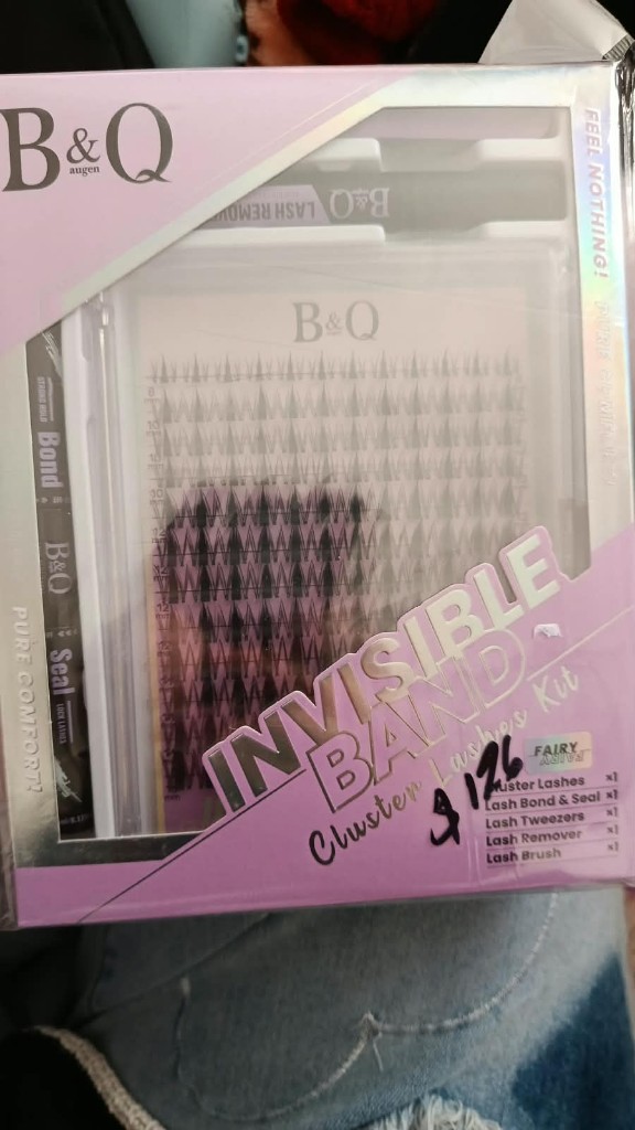 B&Q Invisiband pestañas