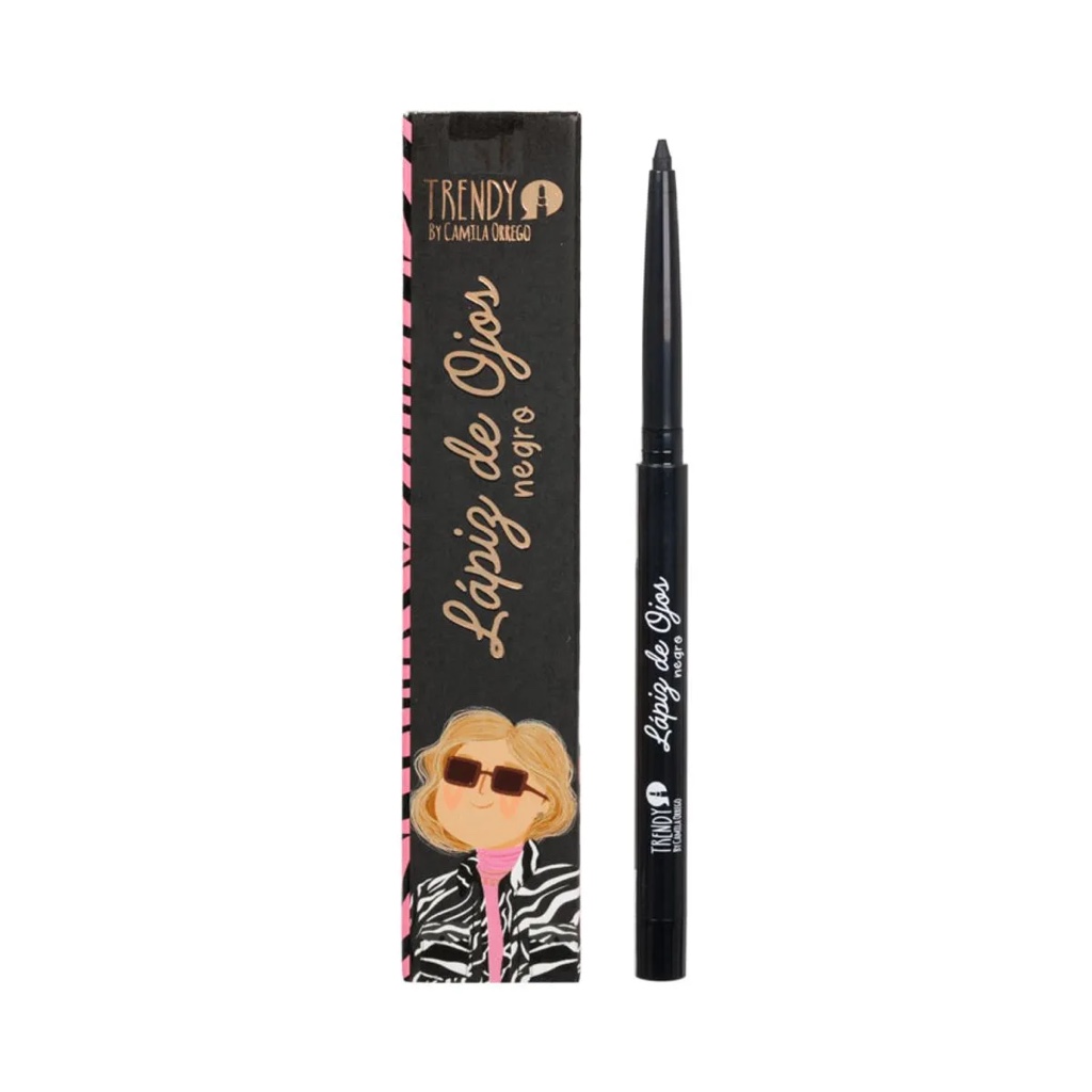 Lápiz de Ojos Trendy Negro EY15