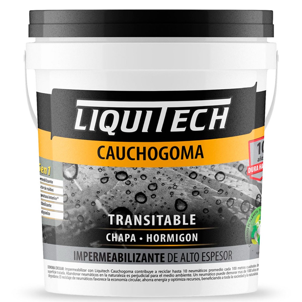 Liquitech caucho x 10 kilos