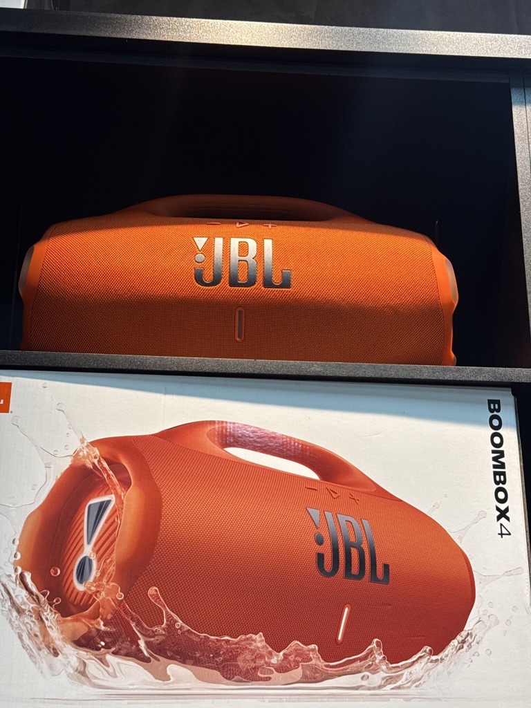 Caixa de Som Boobox4 Laranja