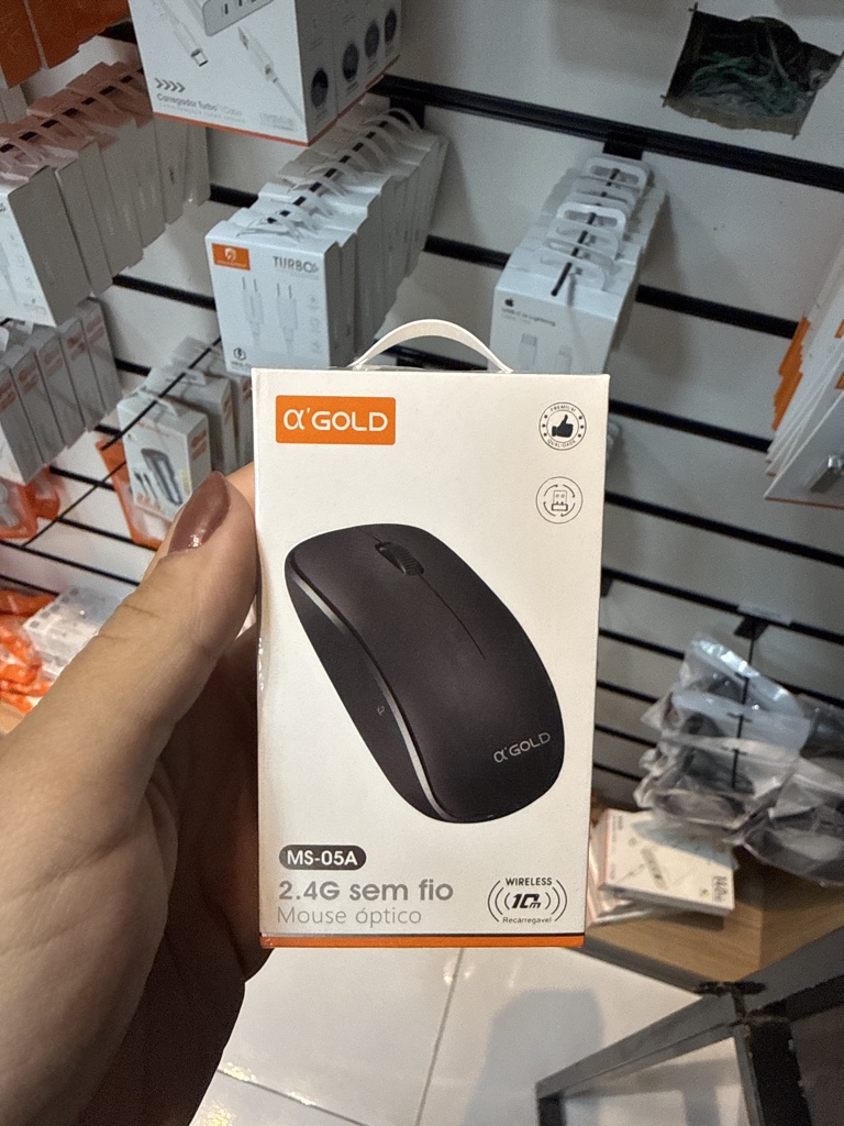 Mouse sem fio gold
