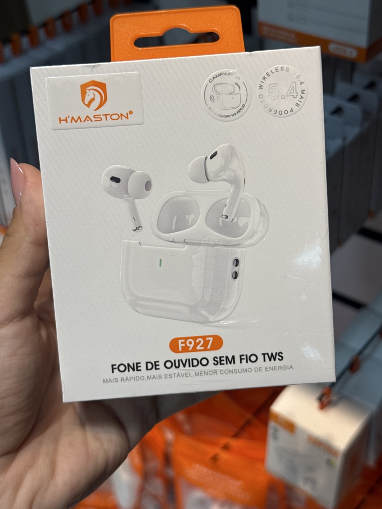 FONE COM VISOR HMASTOM