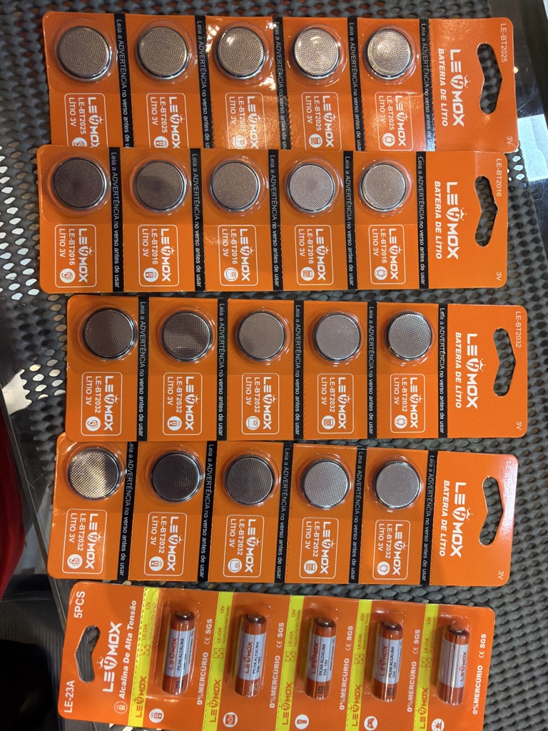 Bateria para controle