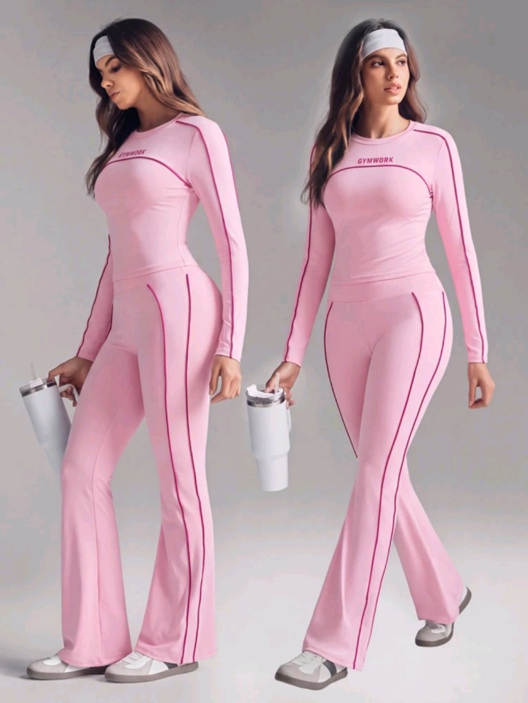 Set deportivo rosa