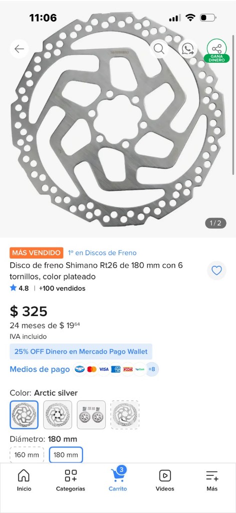 Disco Shimano