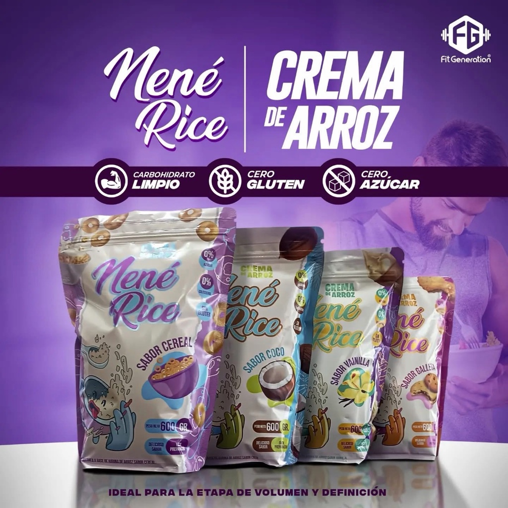 Crema de arroz 1,2 kg Nene Rice