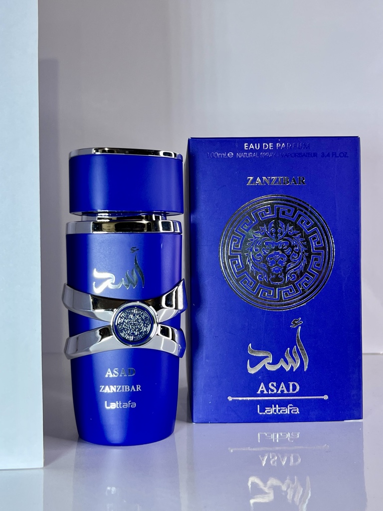 Asad Zanzibar azul Lattafa