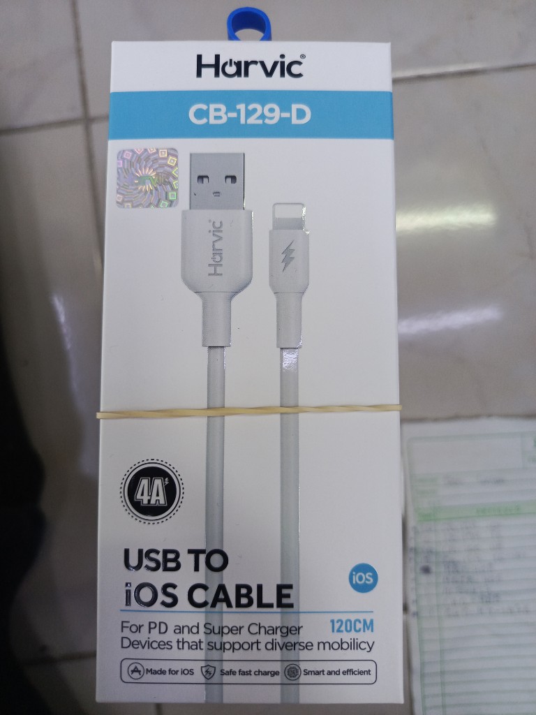 CABLE USB IPH HARVIC CB 129 D