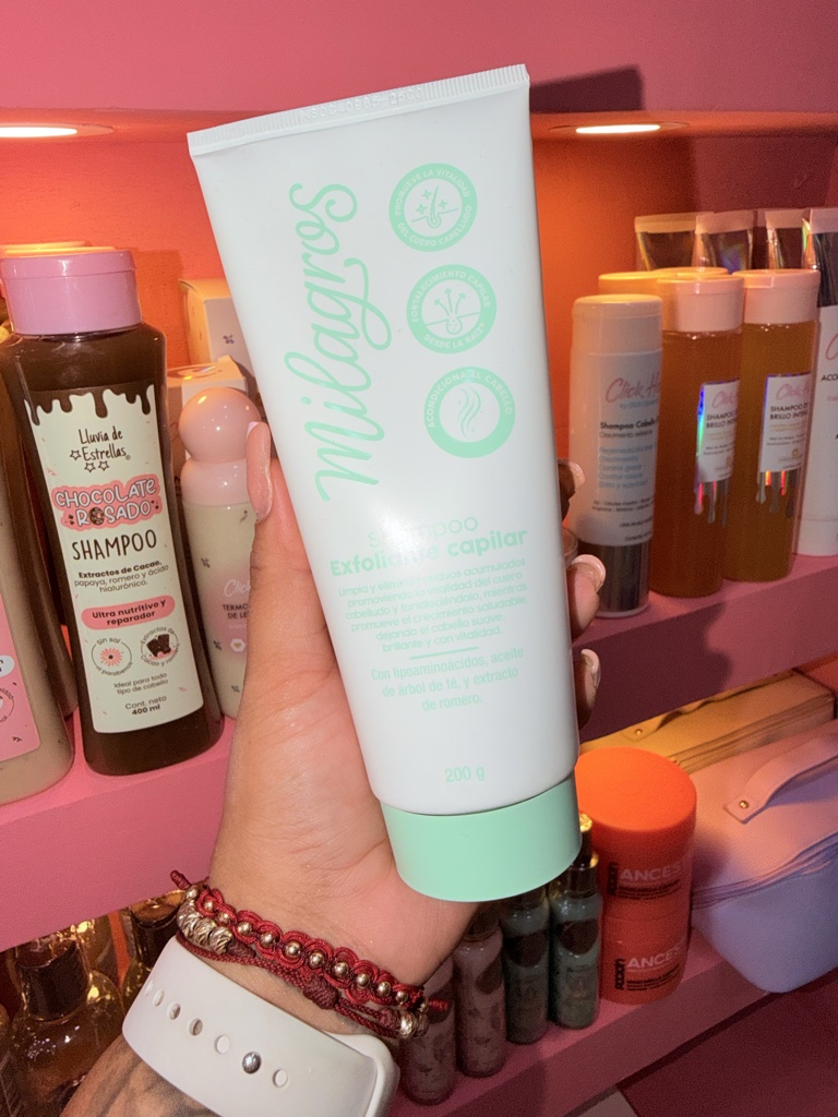 Milagros shampoo exfoliante capilar