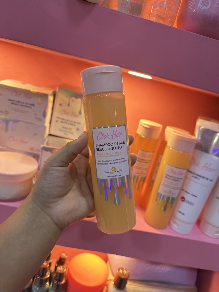 Click Hair Shampoo de miel