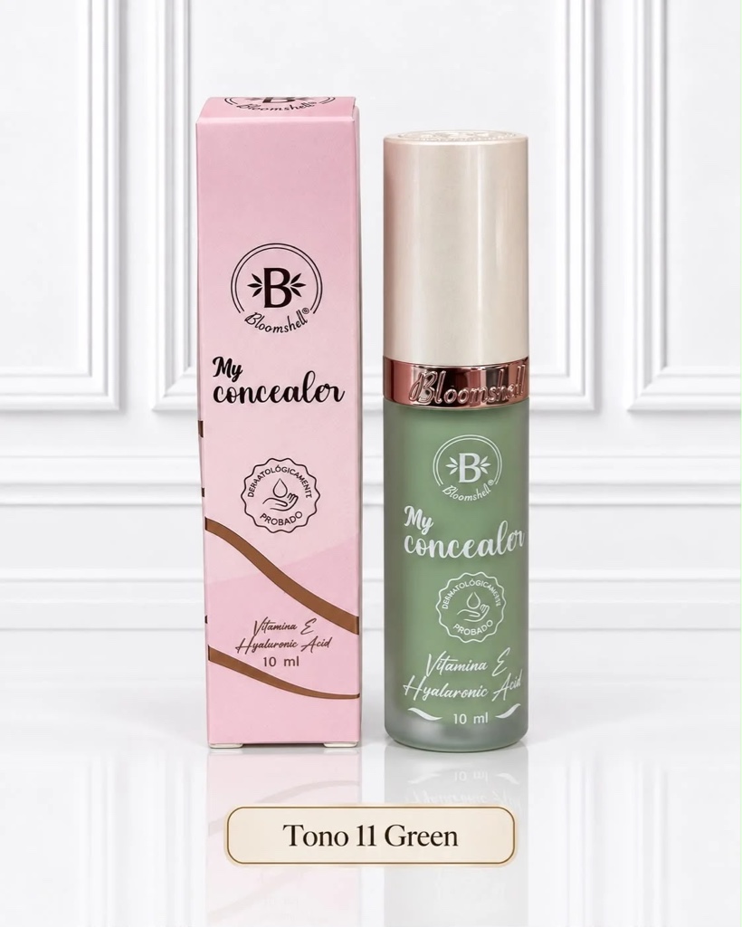 Corrector verde  tono 11