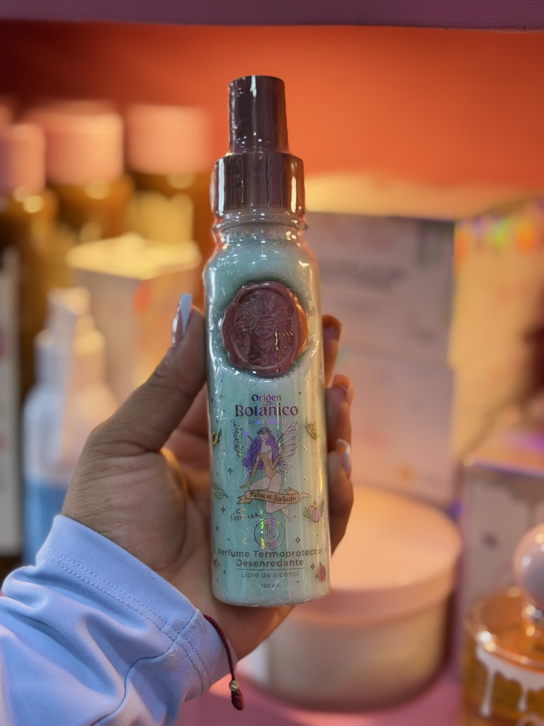 Origen Botanico perfume termoprotector tentación