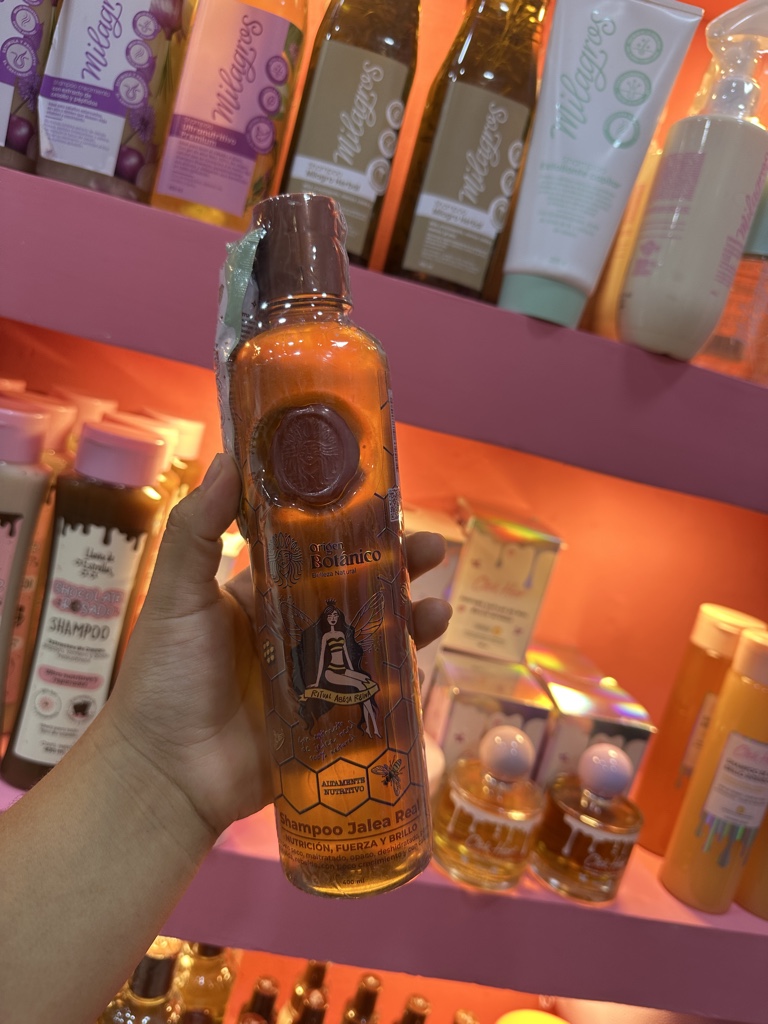 Origen Botánico shampoo de miel