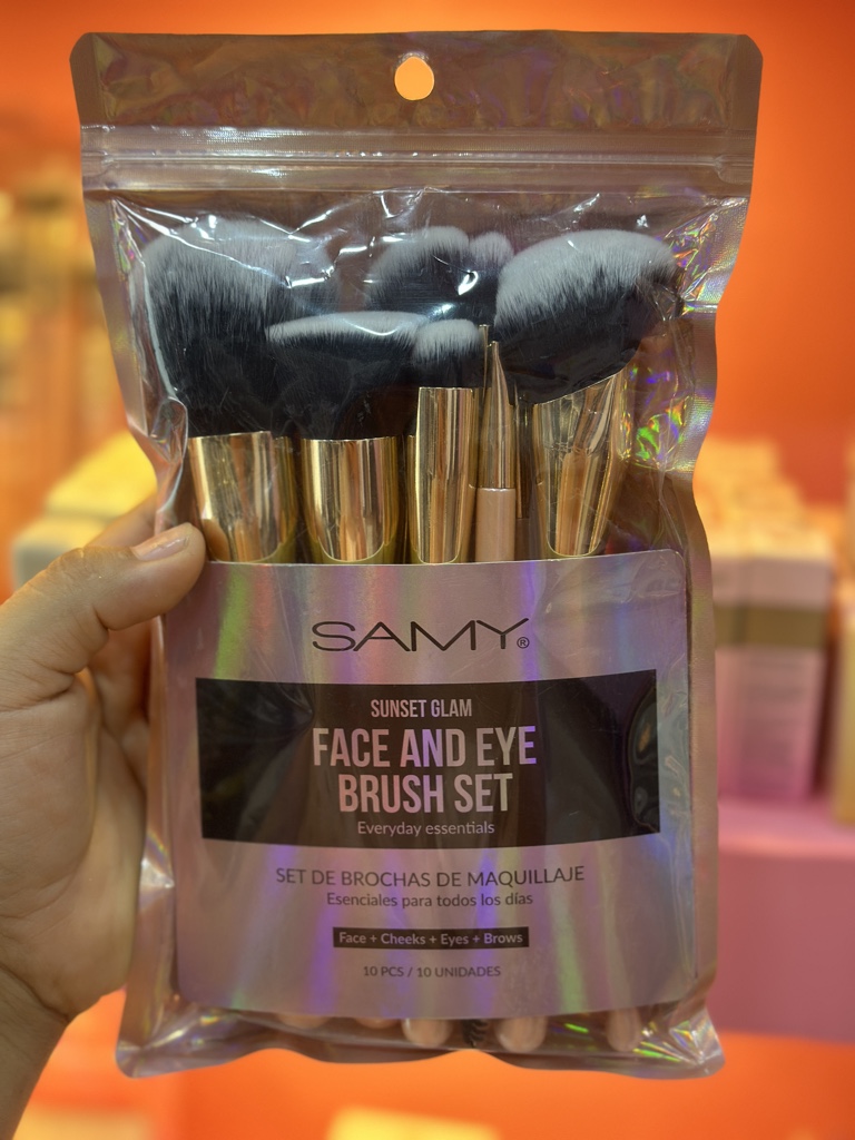 SAMY set brochas maquillaje