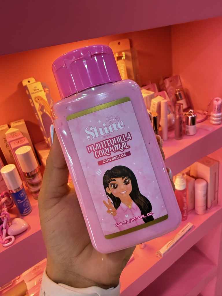 Shine mantequilla corporal rosa