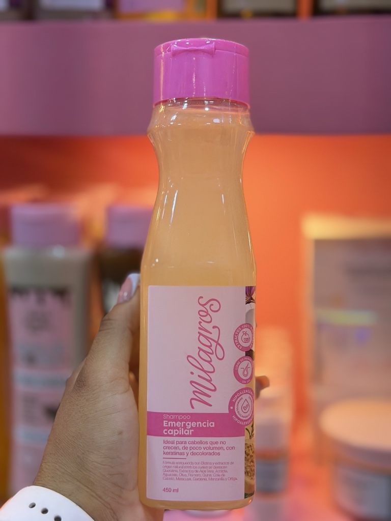 Milagros Shampoo Emergencia Capilar