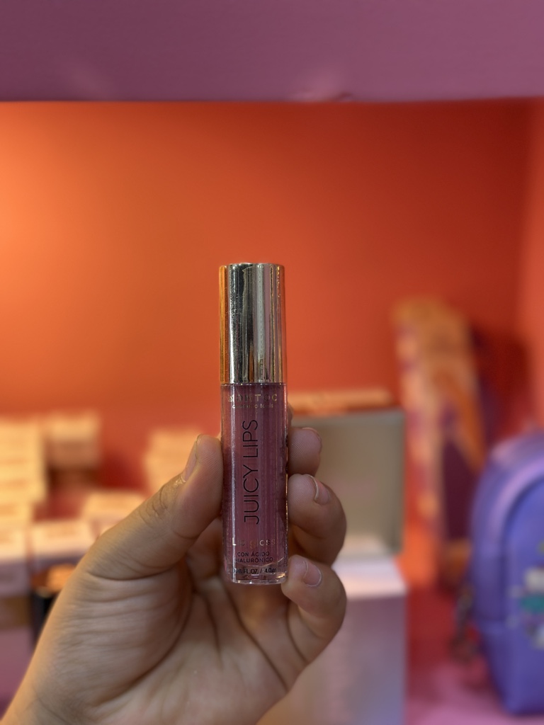 JUICY LIPS brillo rosa