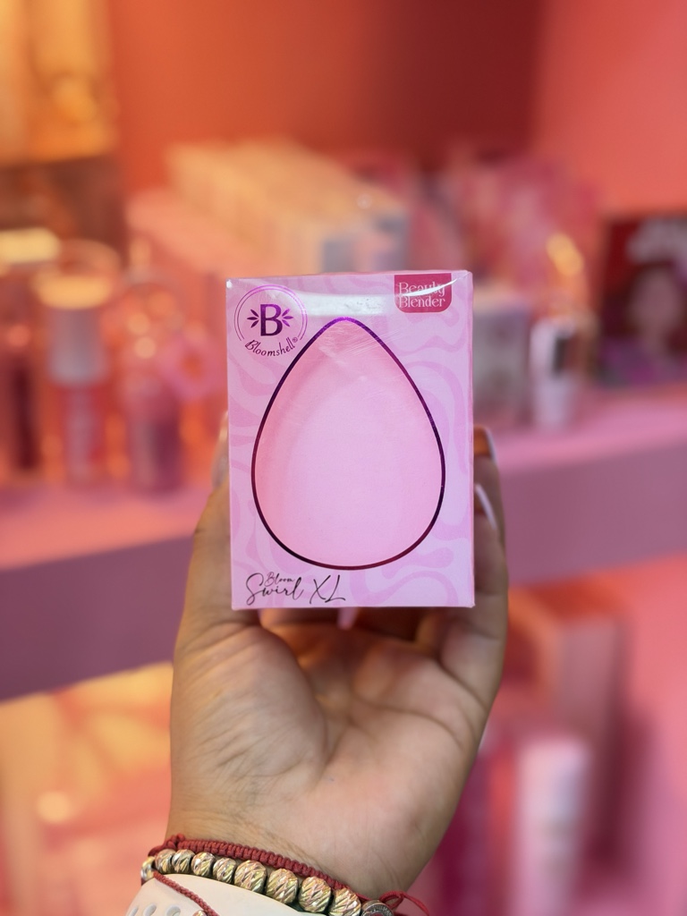 Beauty Blender rosa y negra XL