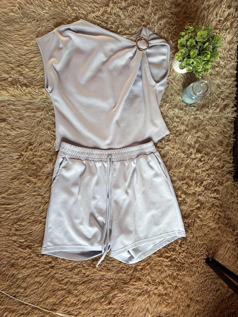 Conjunto azul cielo