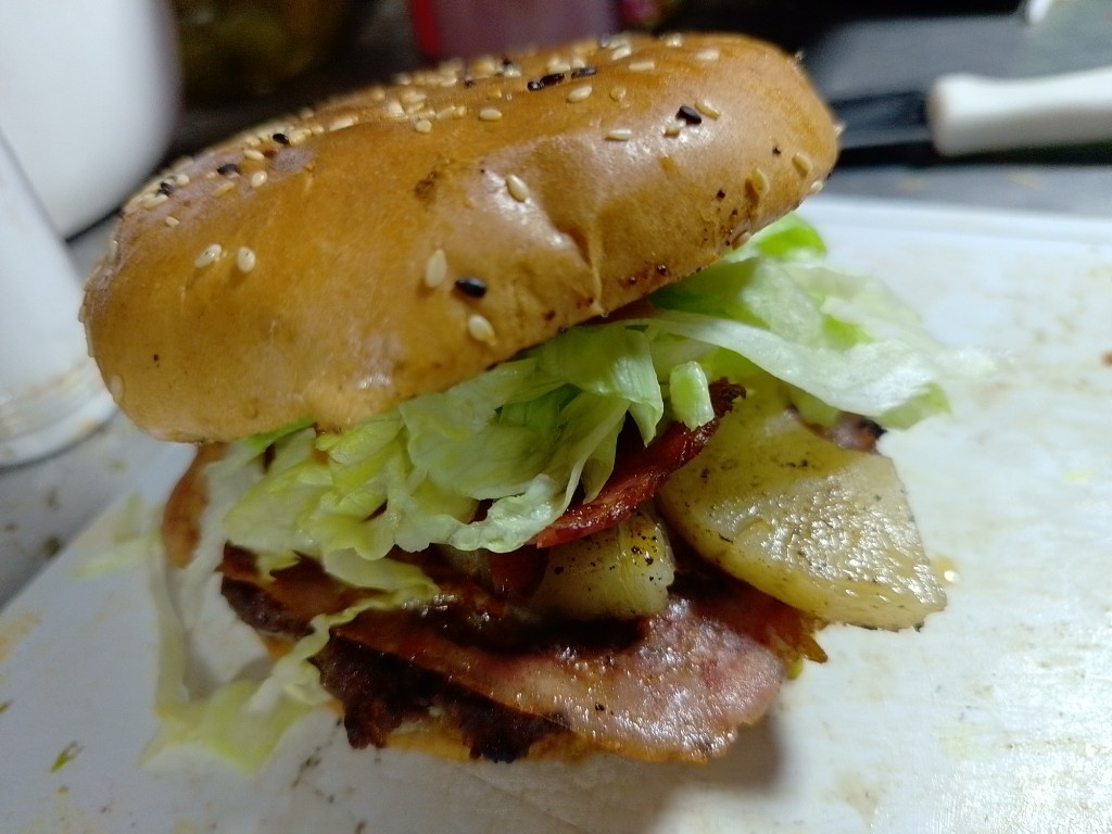 Hamburguesa Hawaiana