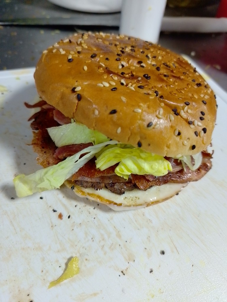 Hamburguesa sencilla