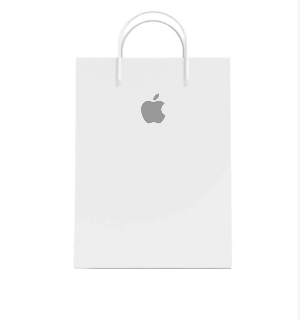 Bolsa Apple
(Papel, Mediana)