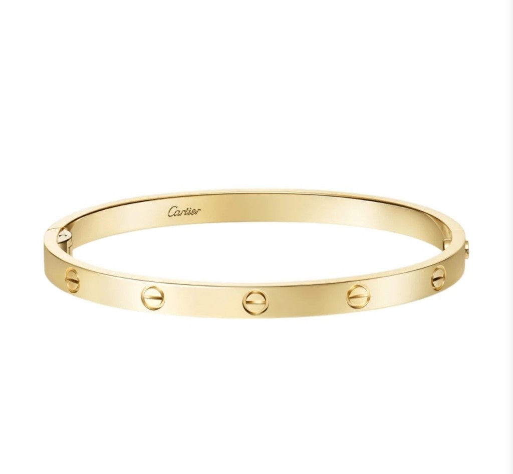 Cartier love full set gold (titanio+baño de oro)