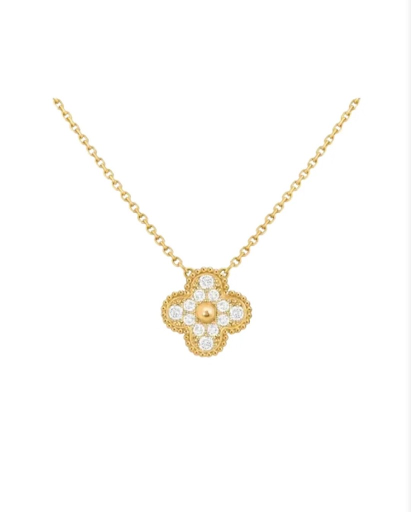 Van Cleef collar gold full set