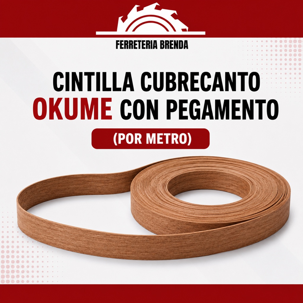 35mm Cintilla Okume por metro