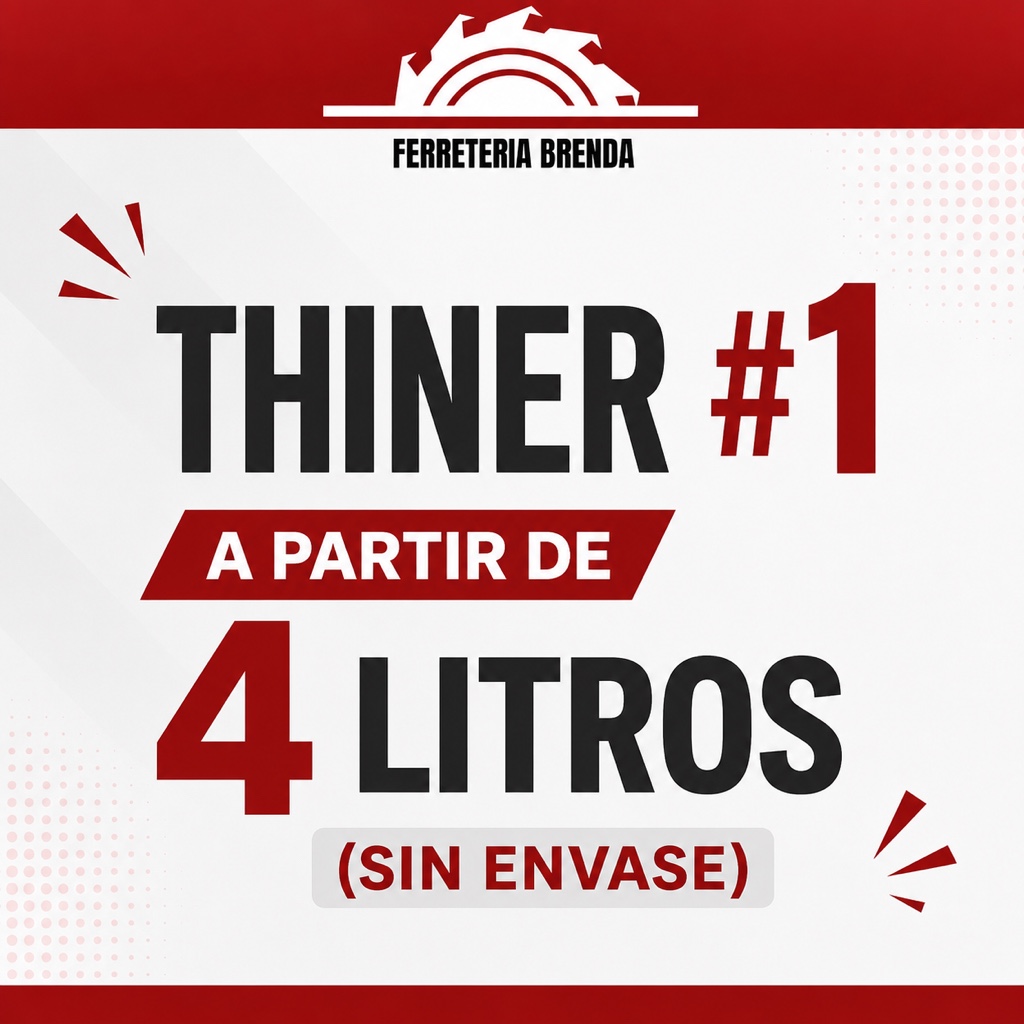 Thiner #1 (precio a partir de 4 litros)