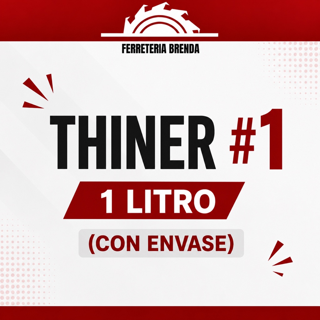Thiner #1 1 litro con envase