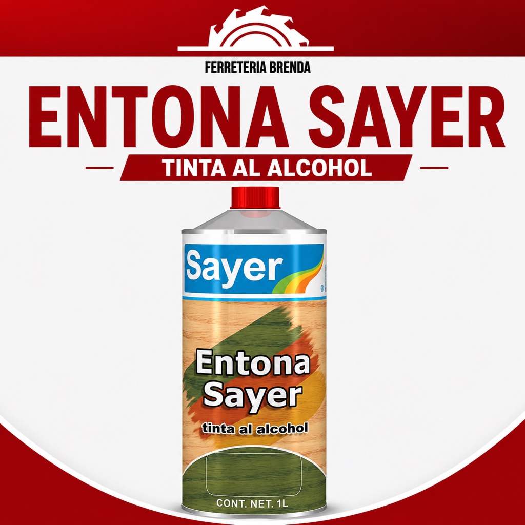 1L Tinta al alcohol Sayer Lack (varios tonos)